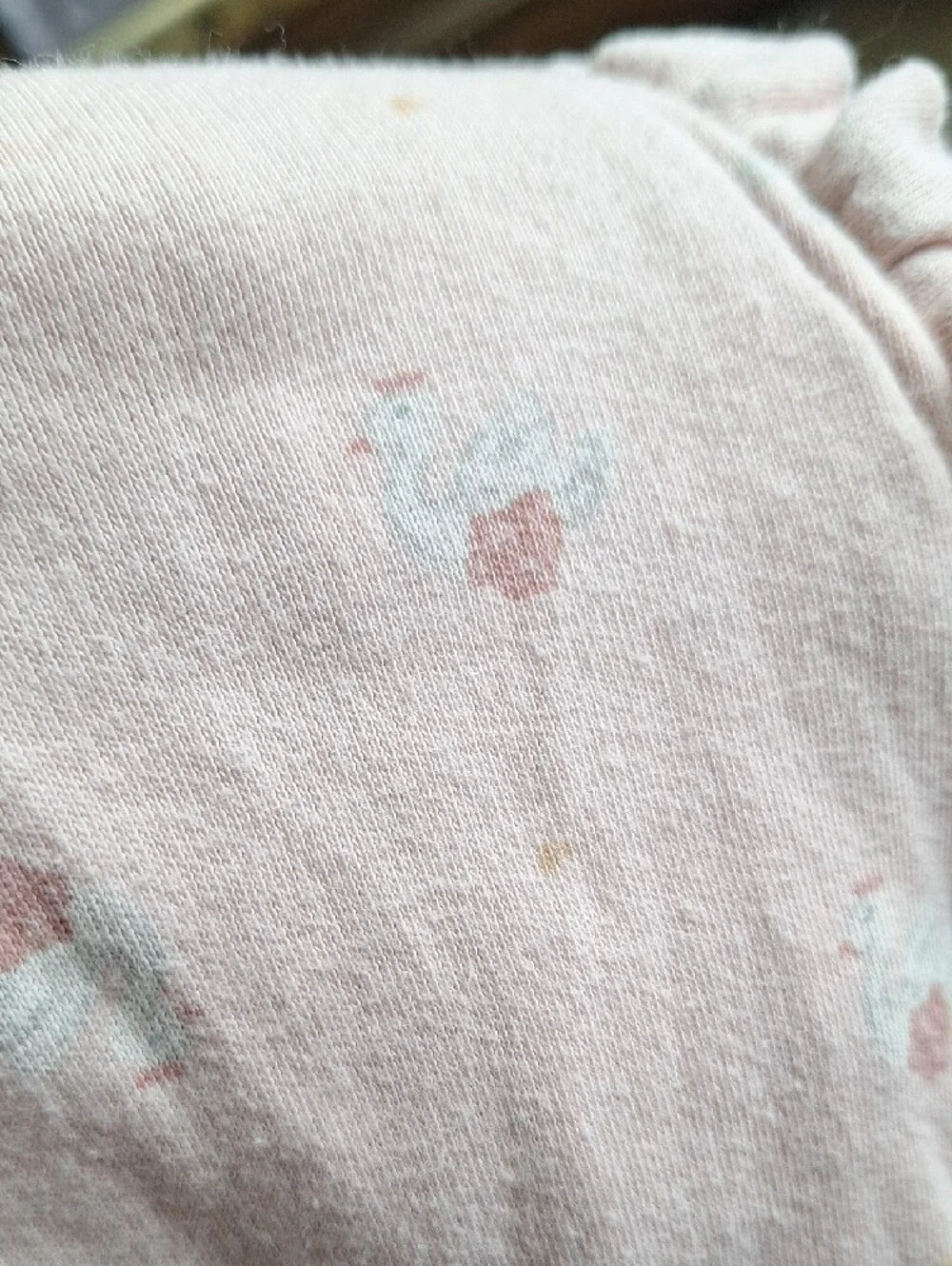 First Impressions 2Pc Set Pink Floral Ruffle Footed Jammies With Matching Jacket